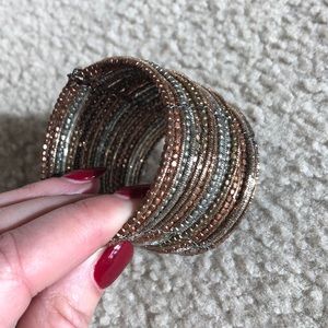 Jewelry - Super cute wrist cuff bracelet. Metallic copper Jewelry - Super cute wrist cuff bracelet. Metallic copper